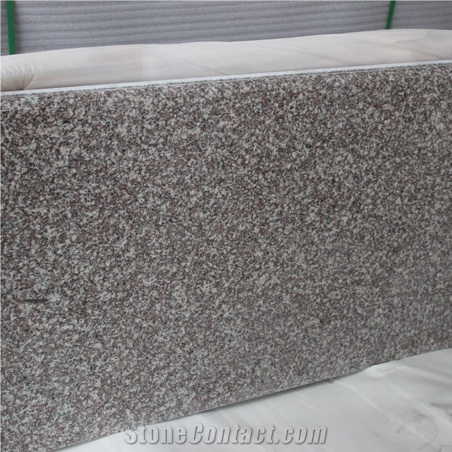 Prefab Mistly Brown G664 Granite Vanity Top
