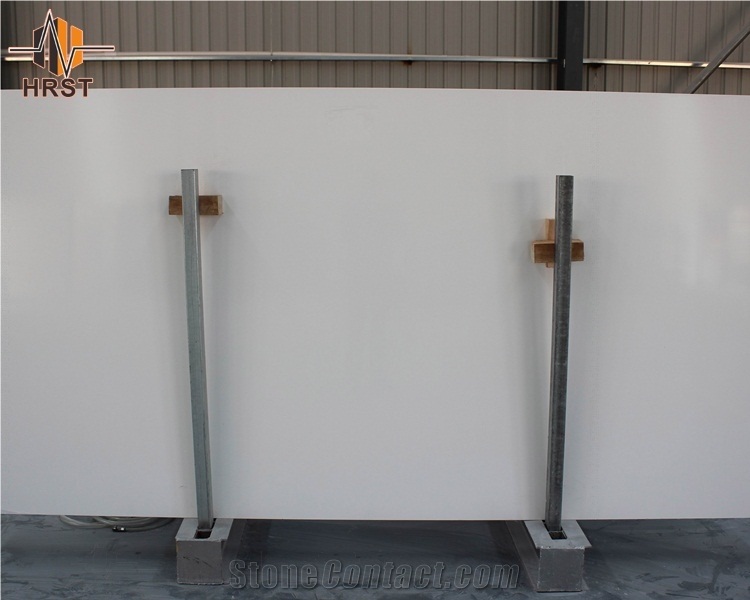 Pure White Quartz Slab