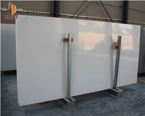 Pure White Quartz Slab