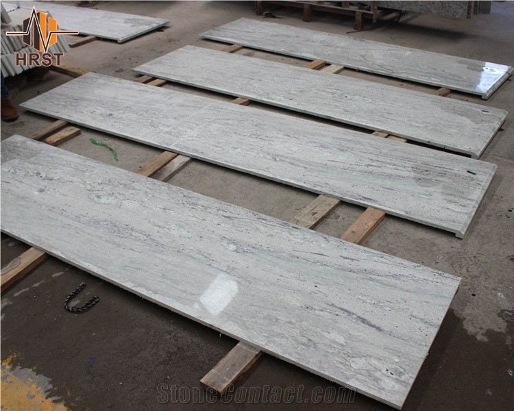 River White Granite Design Kitchen Countertop