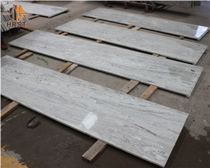 River White Granite Design Kitchen Countertop