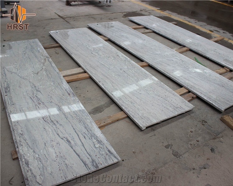 River White Granite Design Kitchen Countertop