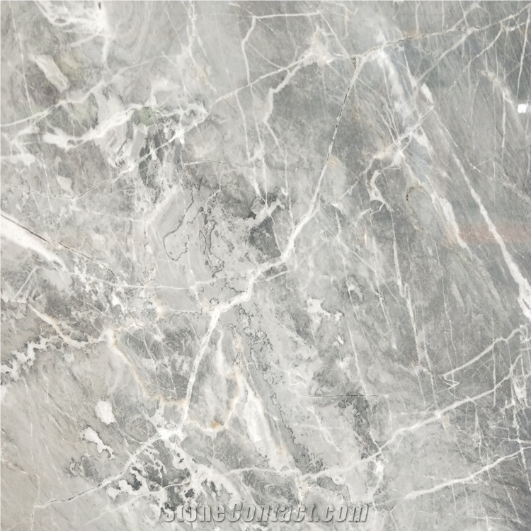 Romantic Grey Marble Slab