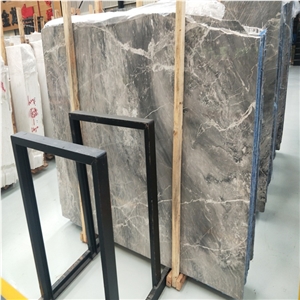 Romantic Grey Marble Slab