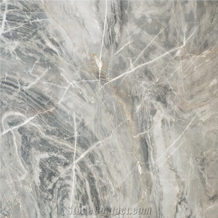 Romantic Grey Marble Slab