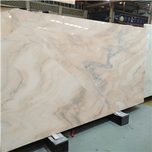 Rosa Lagoa Marble Slab