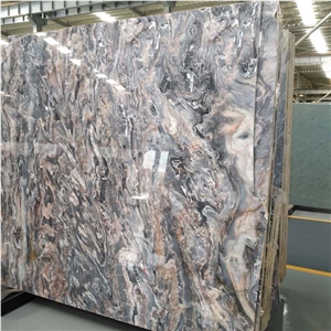 Rosso Luana Marble Slab