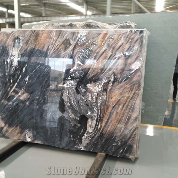 Rosso Luana Marble Slab