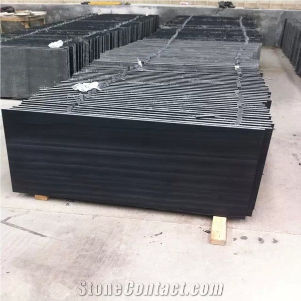 Royal Black Marble Slab