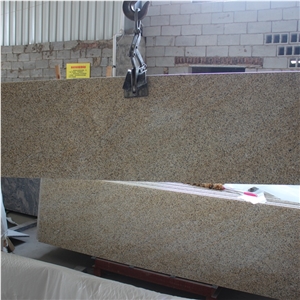 Rusty Yellow Granite Kitchen Countertops