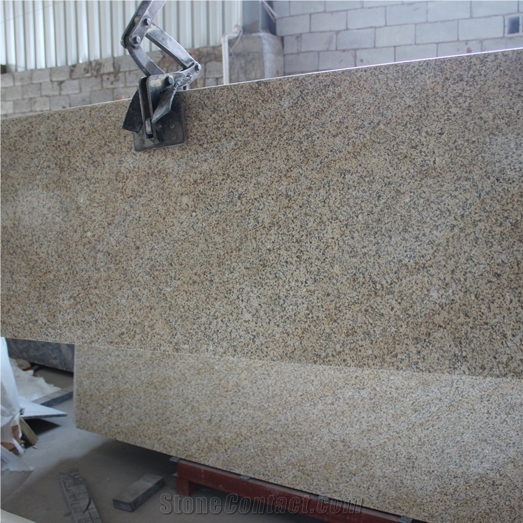 Rusty Yellow Granite Kitchen Countertops