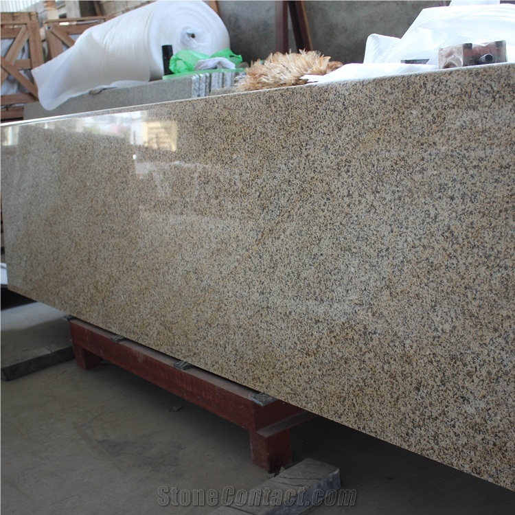 Rusty Yellow Granite Kitchen Countertops