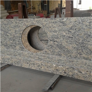 Santa Cecilia Light Granite Kitchen Counter Tops