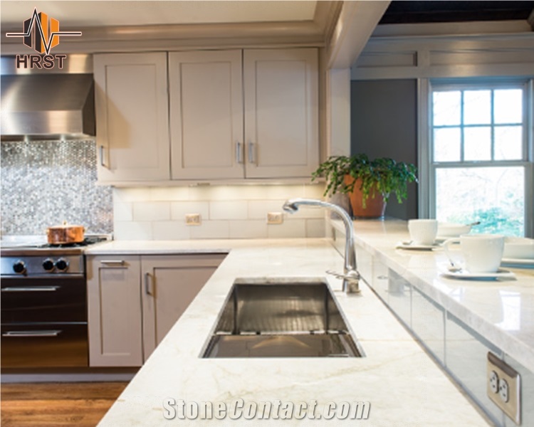Sea Pearl Quartzite Countertops Design
