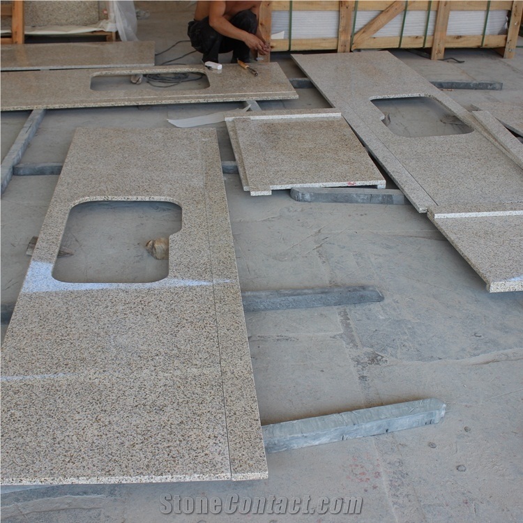 Shandong Rust Granite Kitchen Countertops