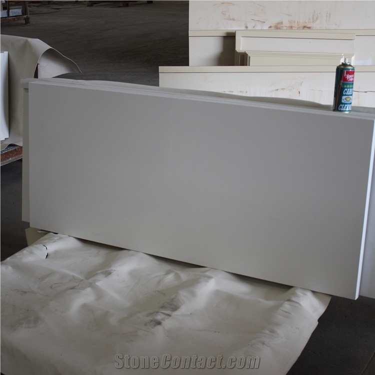 Snow White Quartz Countertops