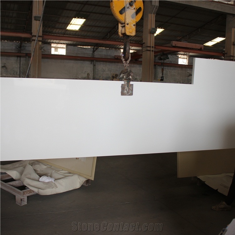 Snow White Quartz Countertops