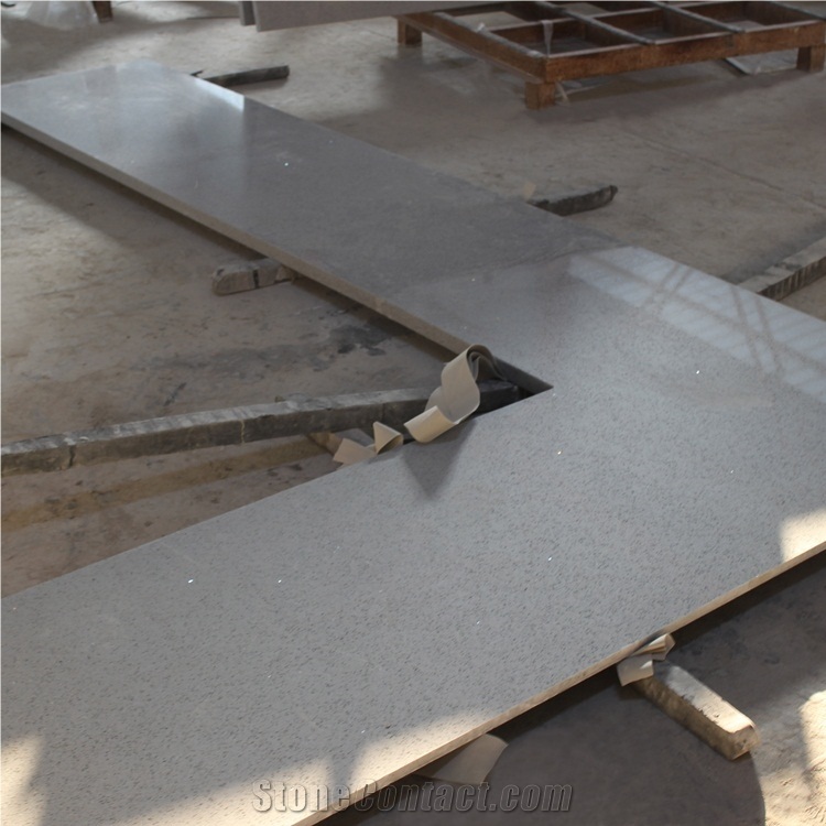 Stellar Grey Quartz Counter Tops