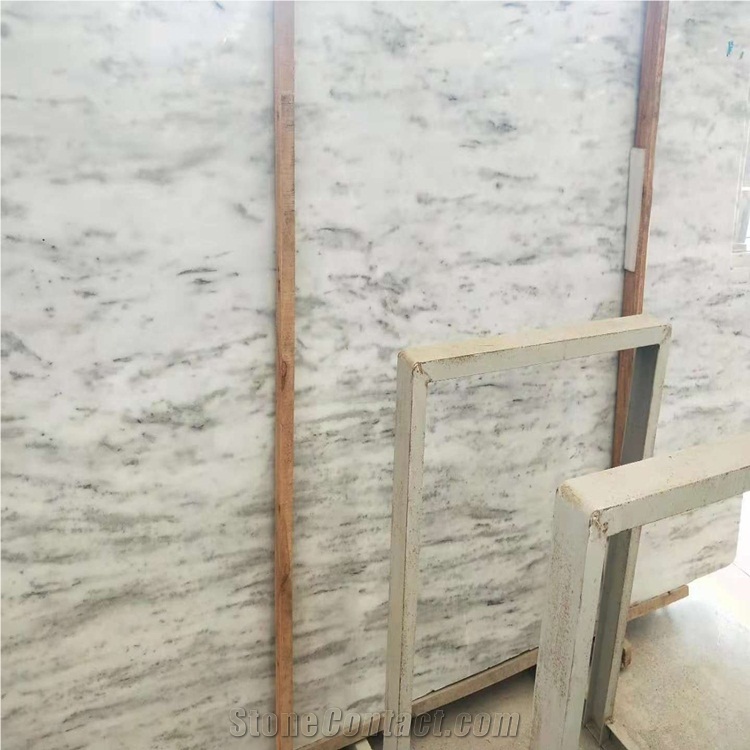Stenopos Kavalas White Marble Slab