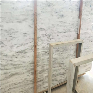 Stenopos Kavalas White Marble Slab