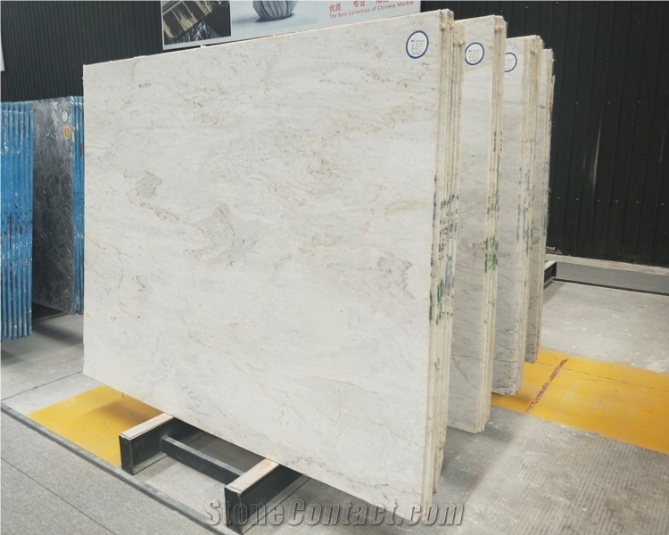 Sun White Marble Slab