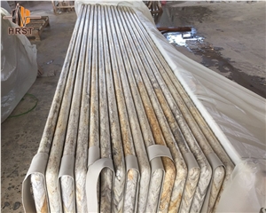 Table Top River Yellow Granite Countertop