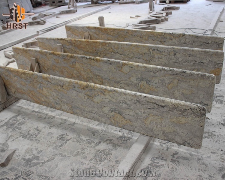 Table Top River Yellow Granite Countertop