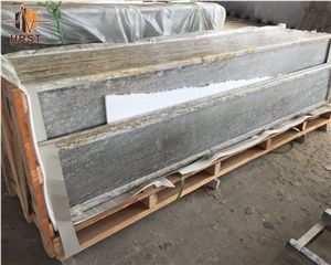 Table Top River Yellow Granite Countertop