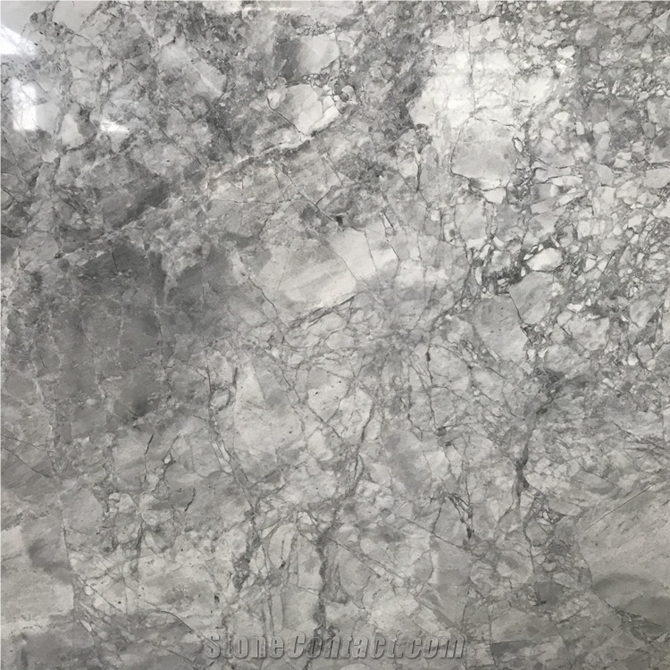Thin Super White Quartzite 1cm Thickness Tiles