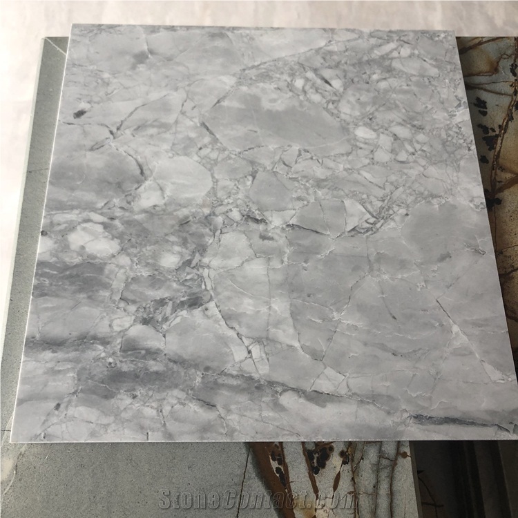 Thin Super White Quartzite 1cm Thickness Tiles