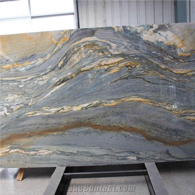 Top Quality Natural Blue Santorini Quartzite