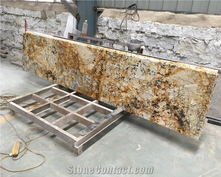 Top Selling Delicatus Gold Granite Countertop