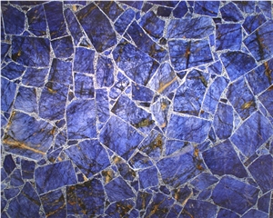 Transparent Gemstone Blue Slab Price