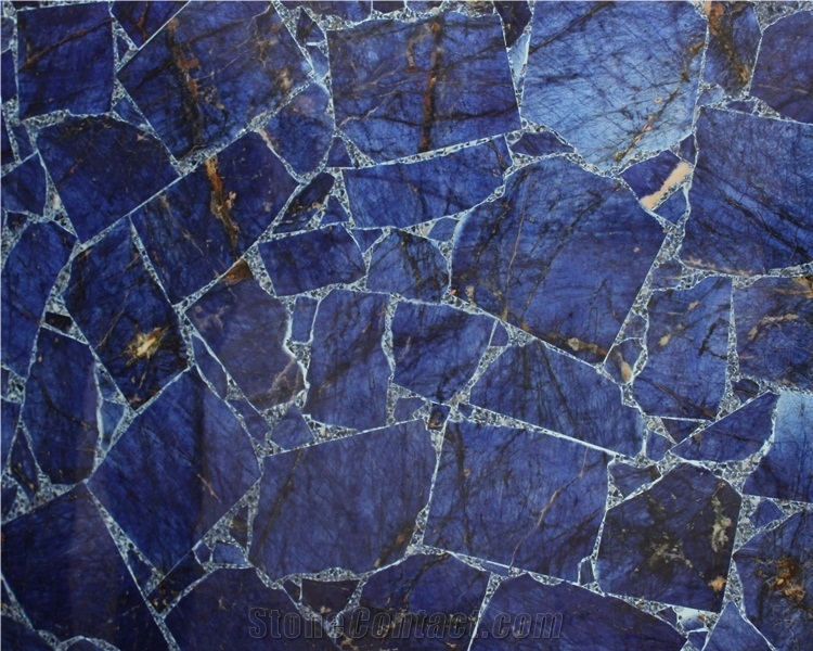 Transparent Gemstone Blue Slab Price