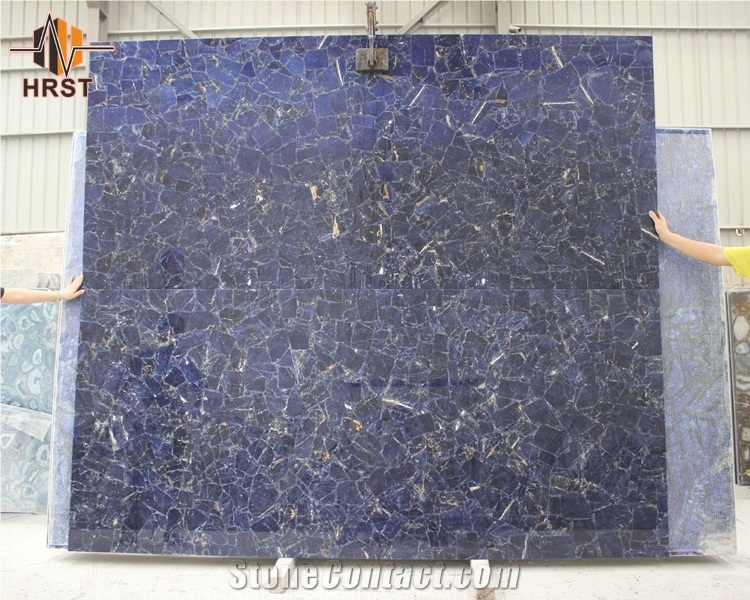 Transparent Gemstone Blue Slab Price