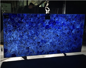Transparent Gemstone Blue Slab Price
