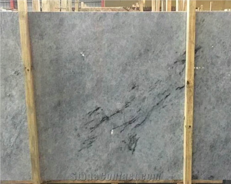 Transparent Natural Stone Blue Ice Onyx Slab