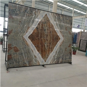 Turkey Azul Orientale Quartizte Slab