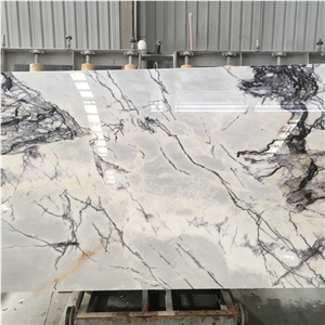 Turkey White Milas New York Marble Slab