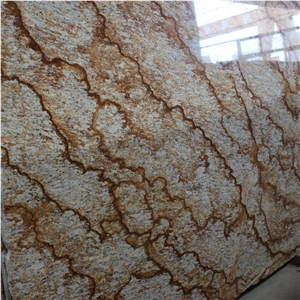 Verniz Tropical Gold Granite Slabs