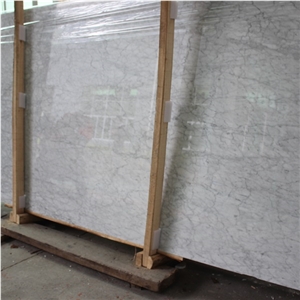 White Bianco Gioia Marble Slab