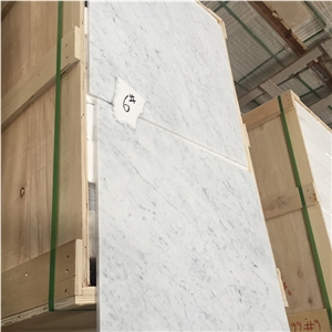 White Bianco Gioia Marble Slab