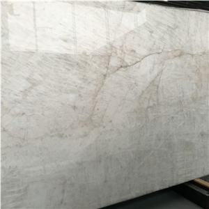 White Crystal Quartzite Slab