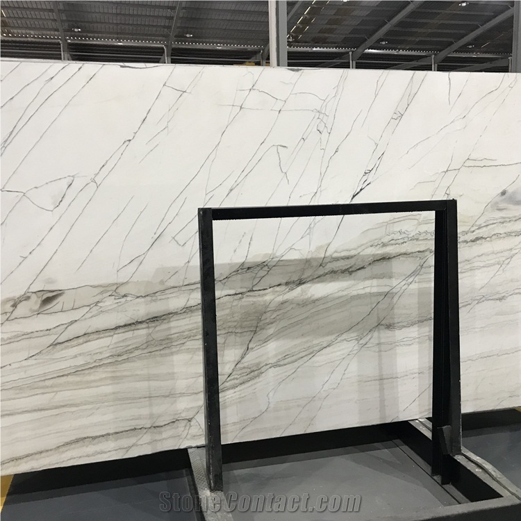White Grey Veins Macaubas Gioto Quartzite Slabs