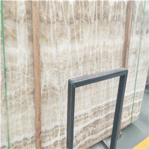 Yellow Butter Scotch Onyx Slab