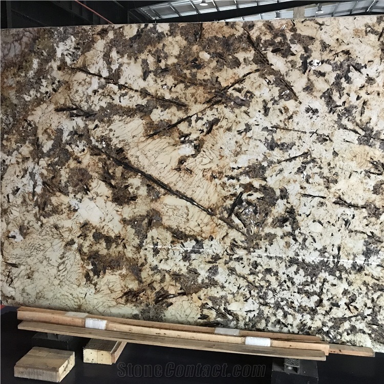 Yellow Splendor Granite Slabs
