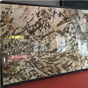 Yellow Splendor Granite Slabs
