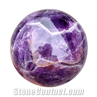 Amethyst, Rose Quartz, Tiger-Eye Agate Spheres