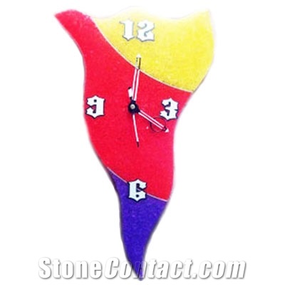 Beautiful Stone Chips Wall Watch