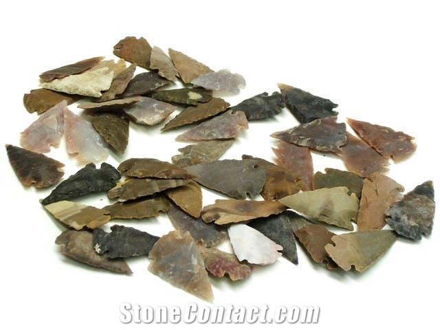 Indian Fancy Arrowheads Agate Hand-Made